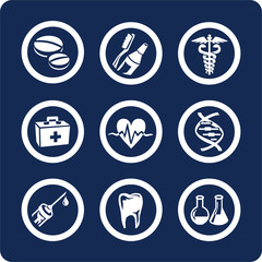 medicine and health icons (set 6, part 2)