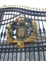 emblem on palace gate