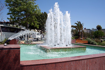 fountain in alanya turkey