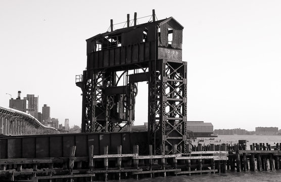 Fototapeta coal dock