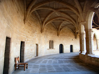 corridor in the castle