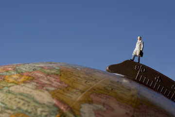 Fototapeta premium business traveler