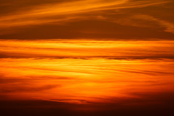 bright sunset