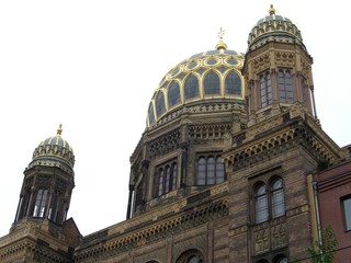 Fototapeta na wymiar berlin historyczne (synagoga) 2