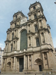 Fototapeta premium rennes: la cathédrale st pierre
