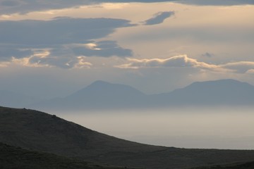 sunset over southern alps 3