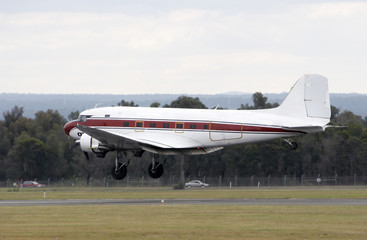 Fototapeta na wymiar DC-3