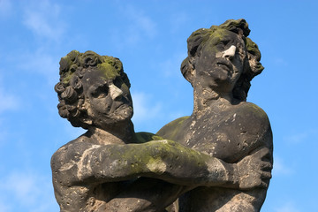 Fototapeta premium statuenpaar