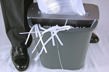 paper shredder