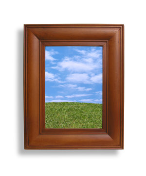 picture frame and nature