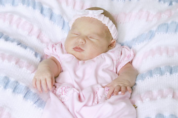 newborn baby girl