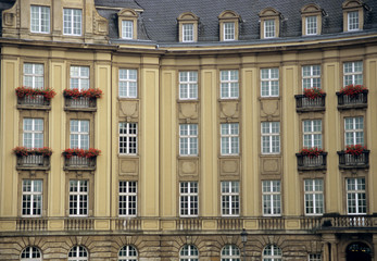 Fototapeta na wymiar Okna Luksemburg