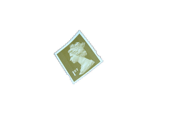 isolated stamp