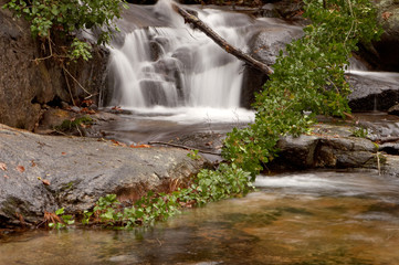a water cascade