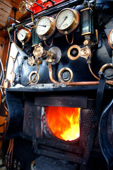 locomotive cockpit