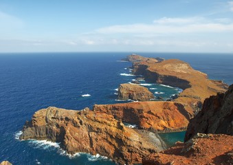 Fototapeta na wymiar cliff i ocean