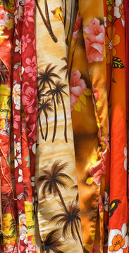 colorful barbados scarves i