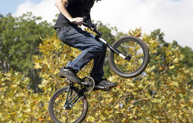 Fototapeta premium bmx biker