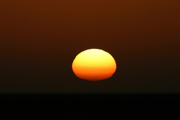 coucher de soleil