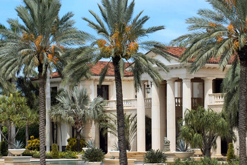 luxurious mansion in miami beach, florida, u.s.a.