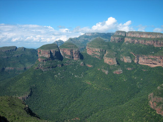Fototapeta na wymiar canyons afrique du sud