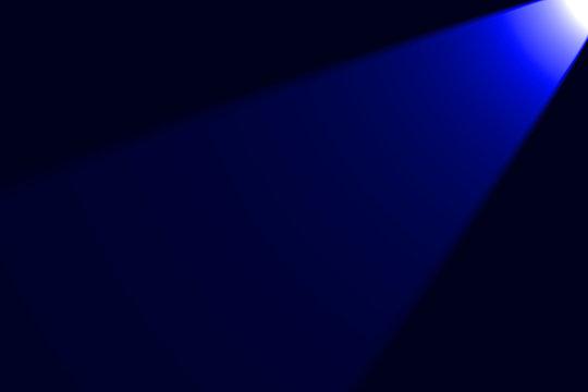 projecteur bleu