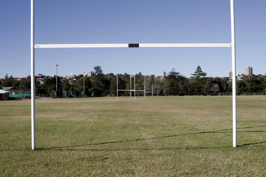 rugby field - goal