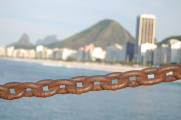 Naklejka premium copacabana