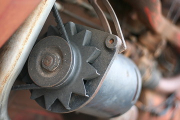 alternator on old tractor