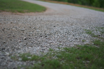 gravel road