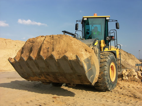 backhoe loader