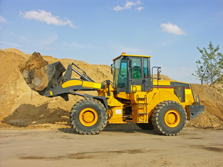 backhoe loader