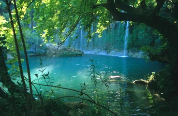 Fotobehang türkei_kurshunglu wasserfälle © Kathrin