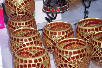 glass pots