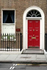 Foto auf Alu-Dibond entrance door, london © pikselstock