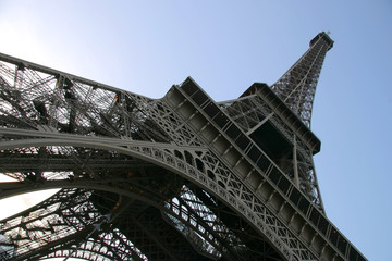 eiffel tower abstract