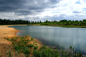 wood lake.