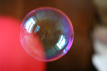 blowing bubbles  6