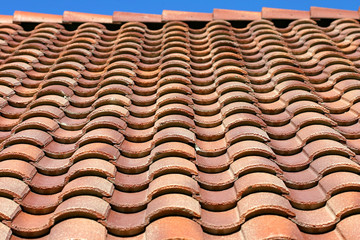 spanish tile roof texture