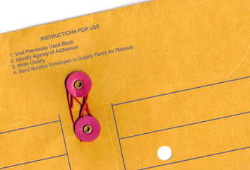 inter-office memo envelope