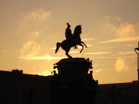 reitender zar - st. petersburg
