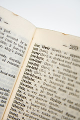 old dictionary series