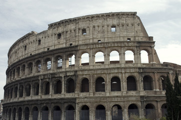 Fototapeta na wymiar colosseum, rome, italy