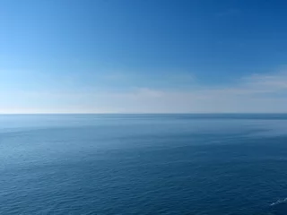 Fond de hotte en verre imprimé Côte mer