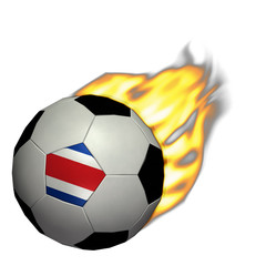 world cup soccer/football - costa rica on fire