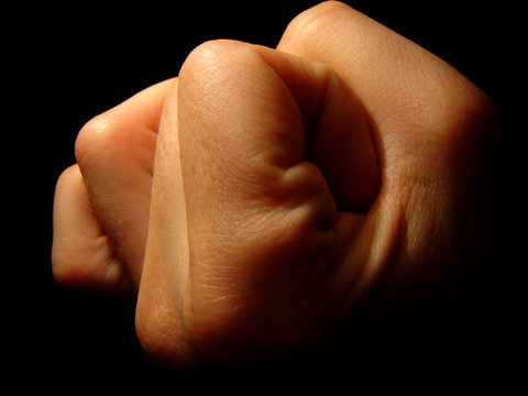 hand abstract