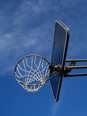 basketball hoop outside