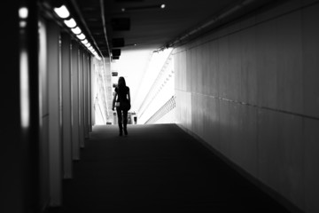 long walk to the plane