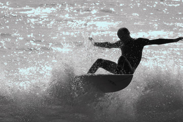 surfer silhouette