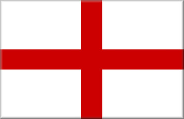 Obraz premium england flag button